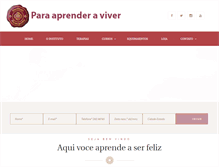 Tablet Screenshot of institutobiosegredo.com.br